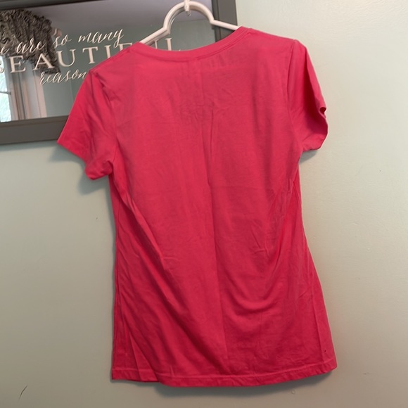 🌼 Ideal T pink tee shirt Drinking Margaritas size L - Picture 3 of 8